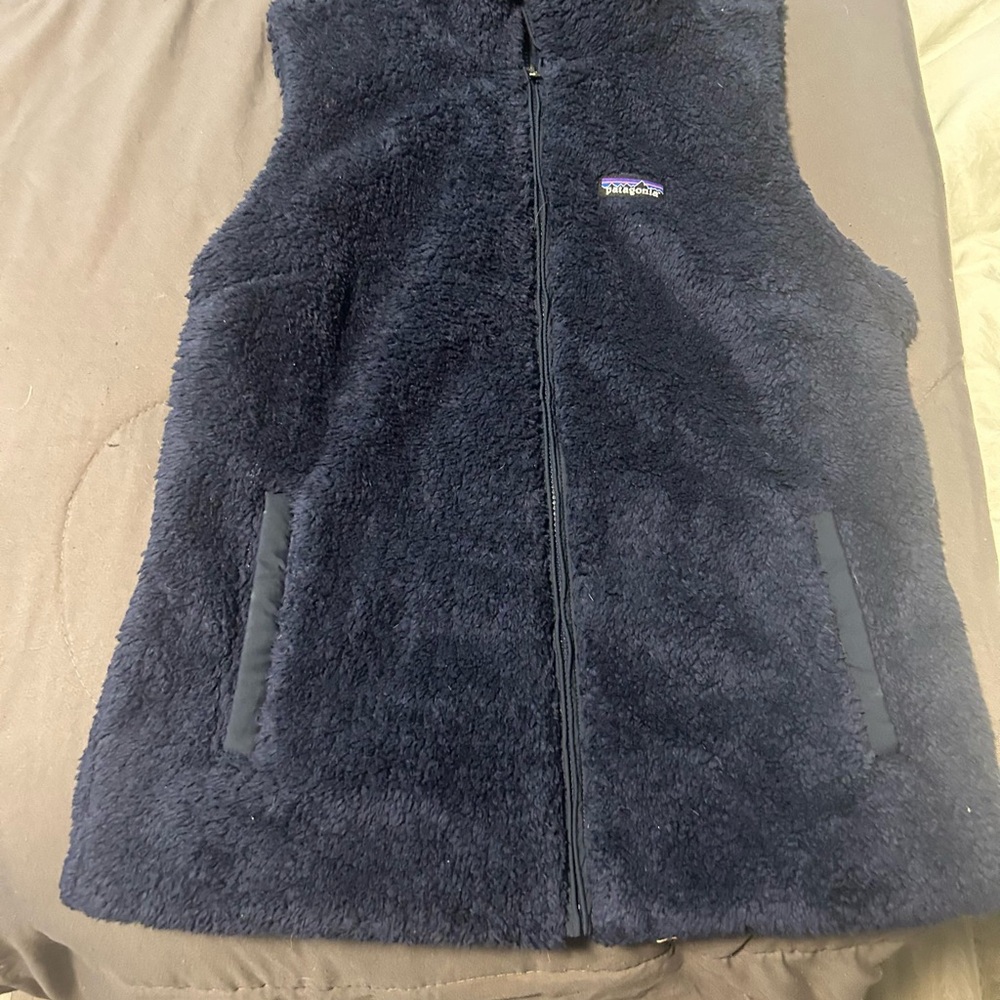 Patagonia Los Gatos  Midnight Blue Fleece Vest